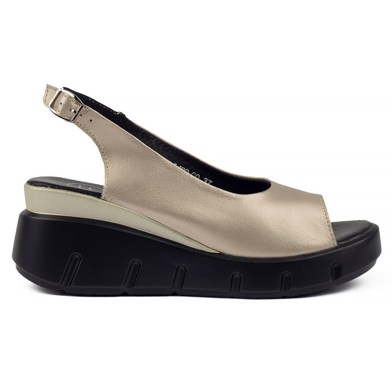 Sandale din piele Filippo DS3595 / 22 Go golden de aur