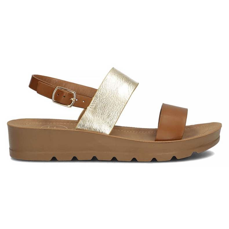 Sandale maro Filippo DS3612 / 22 Br de aur