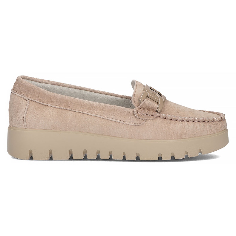 Mocasini din piele Filippo DP3334 / 22 Be beige bej Mocasini din piele Filippo DP3334 / 22 Be beige bej