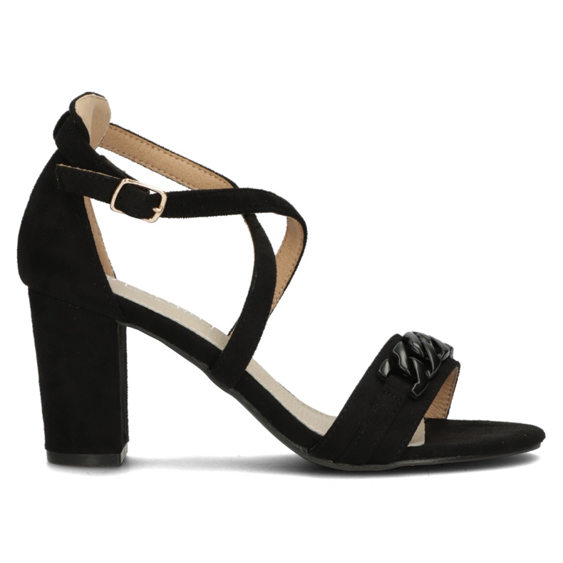 Sandale Filippo DS3665 / 22 Bk negre negru