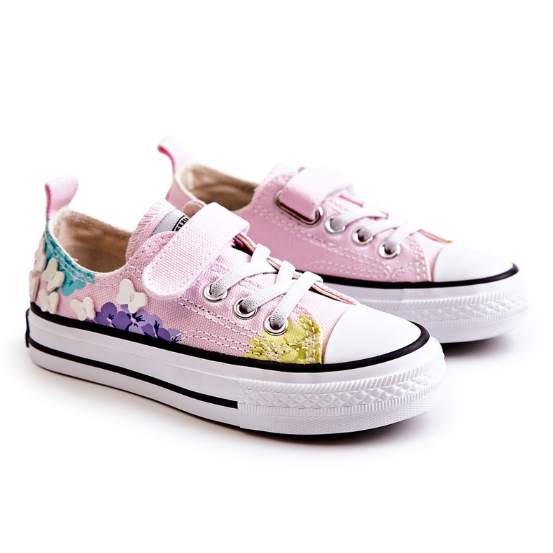 PA1 Tenisi Copii Tesatura Print Pink Buster roz