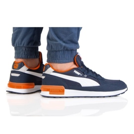 Puma Graviton M 380738 10 alb albastru marin Puma Graviton M 380738 10 alb albastru marin