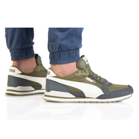 Puma St Runner V3 Nl M 384857 05 alb gri verde
