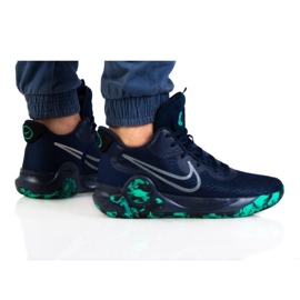 Pantofi Nike Kd Trey 5 Ix M CW3400-400 albastru marin albastru și bleumarin