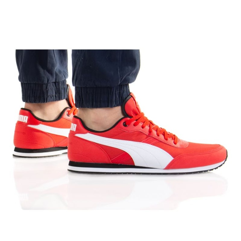 Puma St Runner Essential M 383055 03 alb portocale
