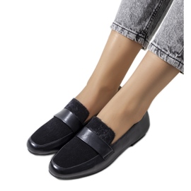 Pantofi negri de damă Kolk negru Pantofi negri de damă Kolk negru
