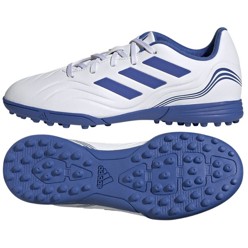 Ghete de fotbal Adidas Copa Sense.3 Tf Jr GW7402 alb alb