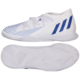 Ghete de fotbal Adidas Predator Edge.3 In Jr GX2647 alb alb Ghete de fotbal Adidas Predator Edge.3 In Jr GX2647 alb alb