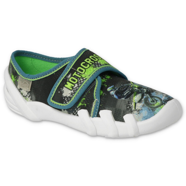 Pantofi copii Befado 273X349 negru gri verde