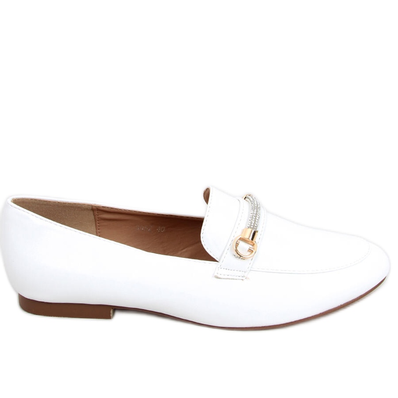 Mocasini dama Gessa White alb Mocasini dama Gessa White alb