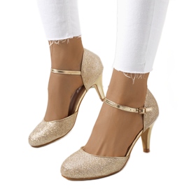 BM Pompe Rosetown aurii strălucitori de aur BM Pompe Rosetown aurii strălucitori de aur