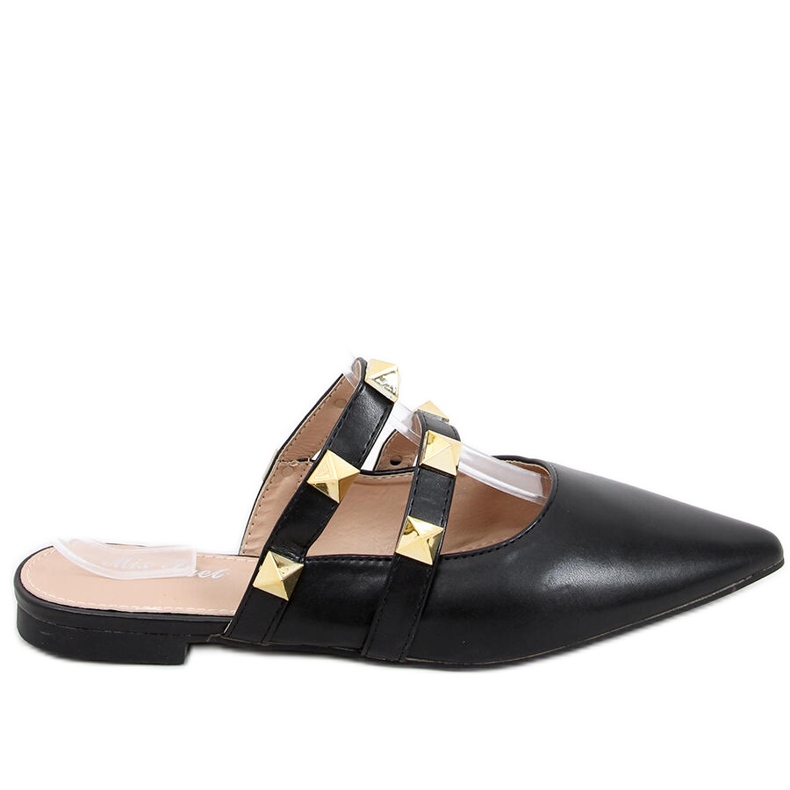 Sandale Canna Black pentru damă negru