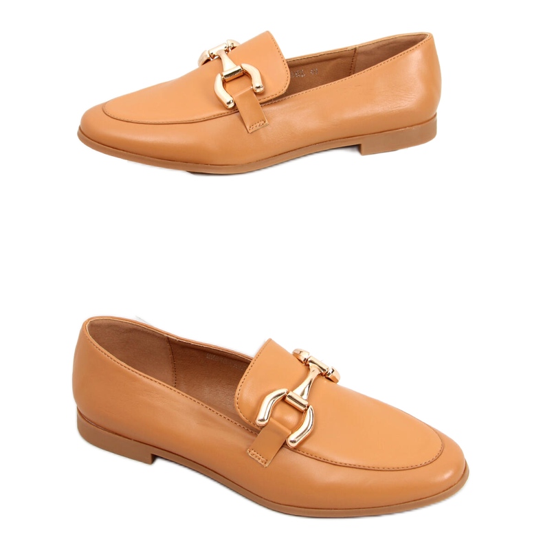 Mocasini de dama Tulip Camel maro Mocasini de dama Tulip Camel maro