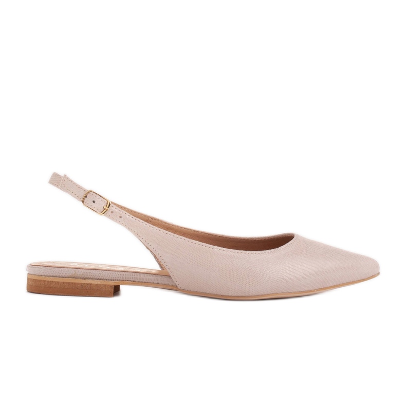 Marco Shoes Sandale din piele intoarsa naturala in bej 1965P-103-1