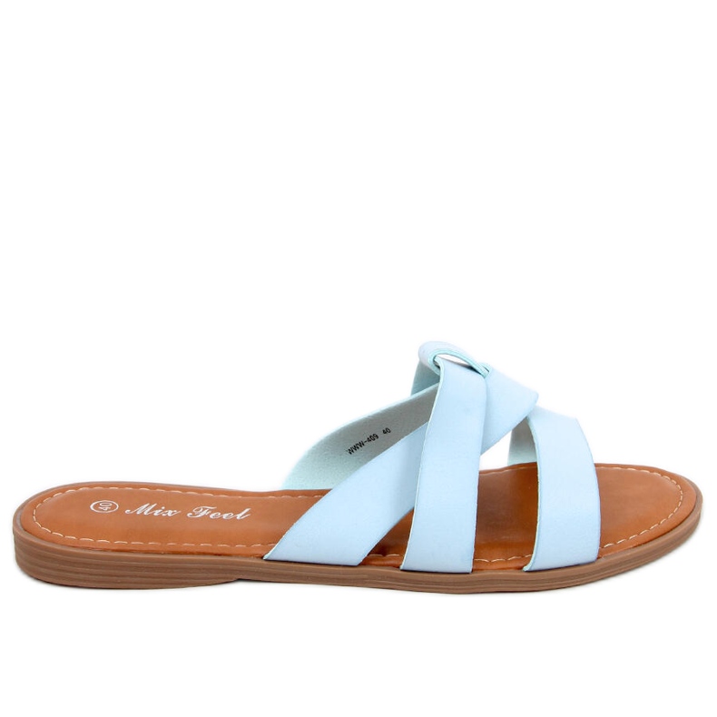 Papuci Cross Dama Poppy Blue albastru