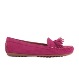 Marco Shoes Mocasnic din piele intoarsa Mov Balerina 1979P-770-1 violet roz Marco Shoes Mocasnic din piele intoarsa Mov Balerina 1979P-770-1 violet roz