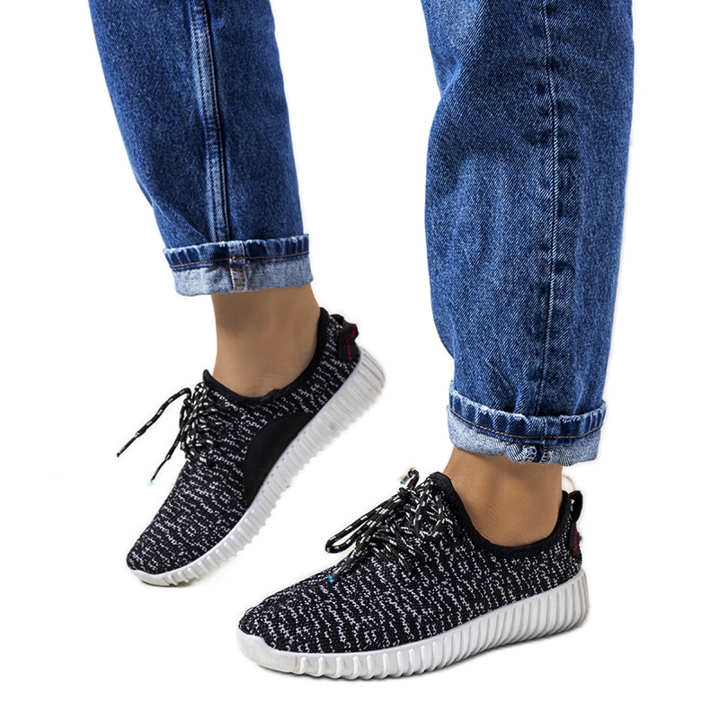 Șosete negre de la Embro negru gri