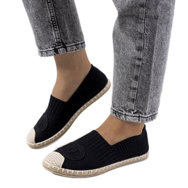Espadrile de dama negre de la Dean negru Espadrile de dama negre de la Dean negru