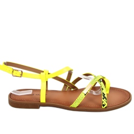 Sandale de dama Trudy Yellow galben