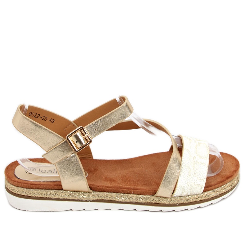 Sandale espadrile aurii Katia Gold de aur Sandale espadrile aurii Katia Gold de aur