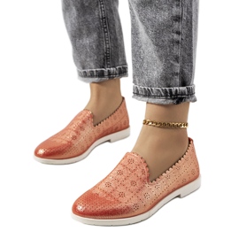 Mocasini de dama rosii Girvan roșu