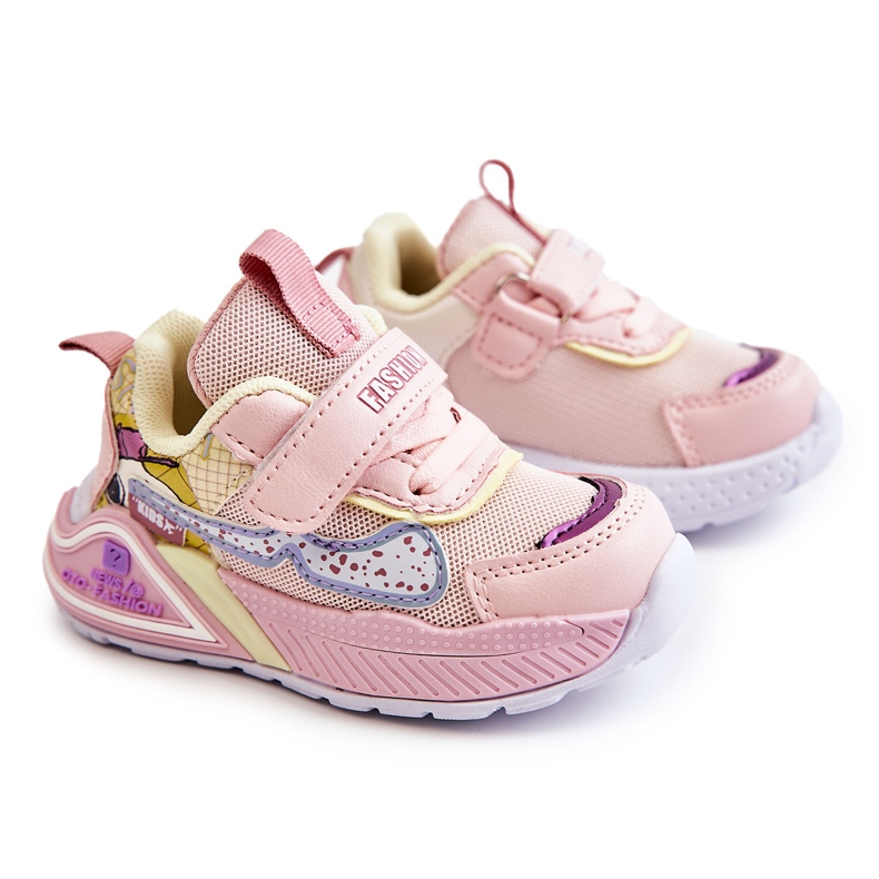 Pantofi sport ușoare pentru copii Snoopy roz Pantofi sport ușoare pentru copii Snoopy roz