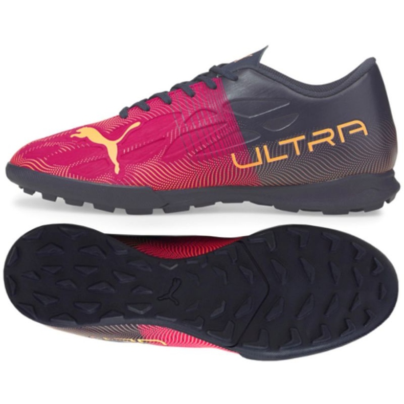 Ghete de fotbal Puma Ultra 4.4 Tt M 106735 03 violet trandafiri și violete