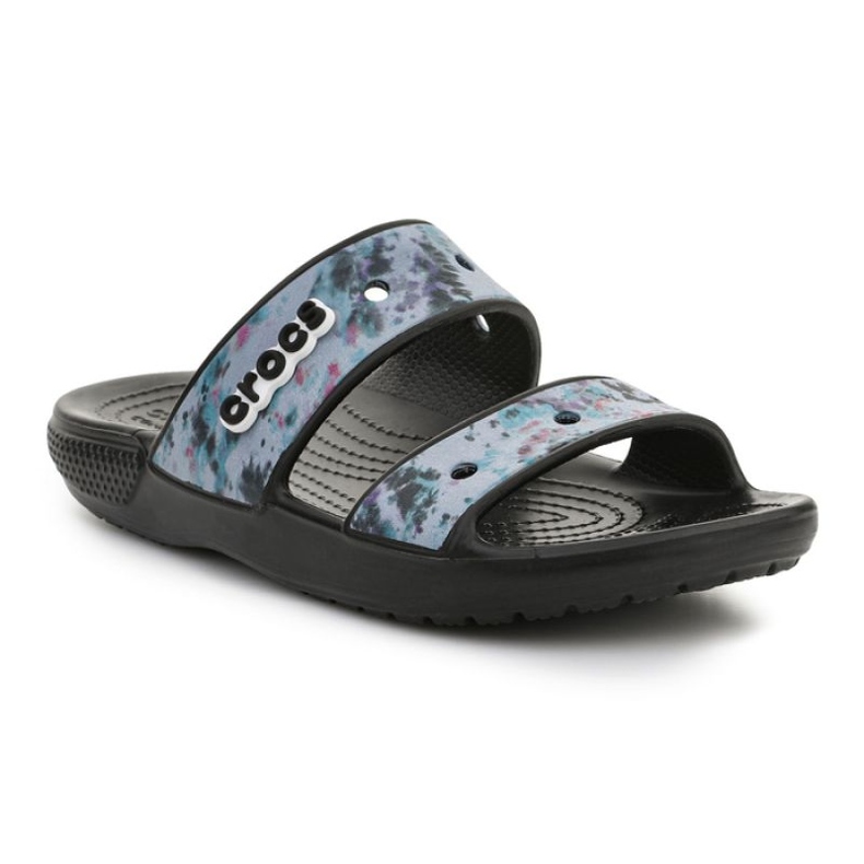 Crocs Classic Tie Dye Graphic Sandal W 207283-988 albastru