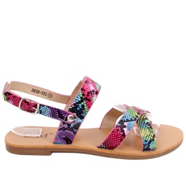 Sandale dama Glory Snake multicolor