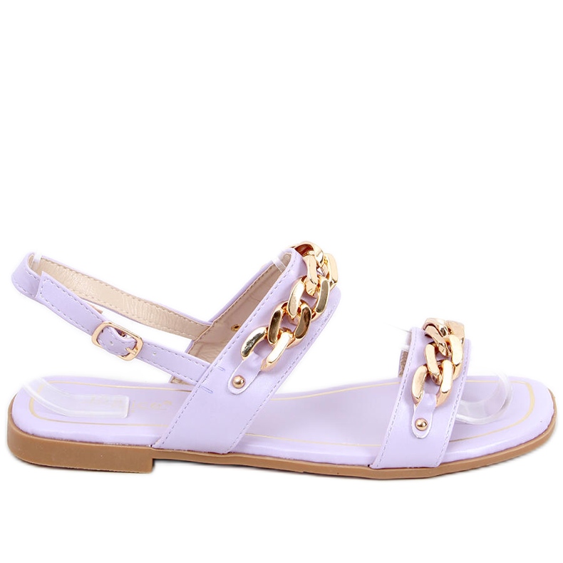 Sandale cu lanț India Purple violet