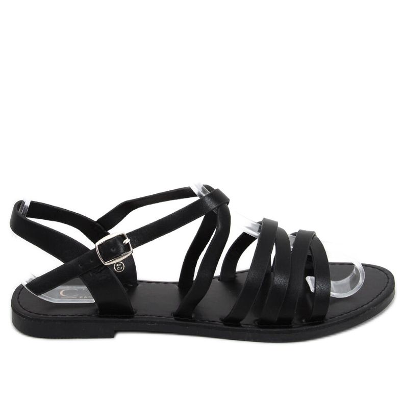 Sandale dama Floss Black negru