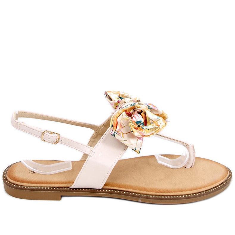 Flip-flops cu o fundita Odette Beige bej Flip-flops cu o fundita Odette Beige bej
