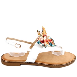 Flip-flops cu fundita Odette White alb Flip-flops cu fundita Odette White alb