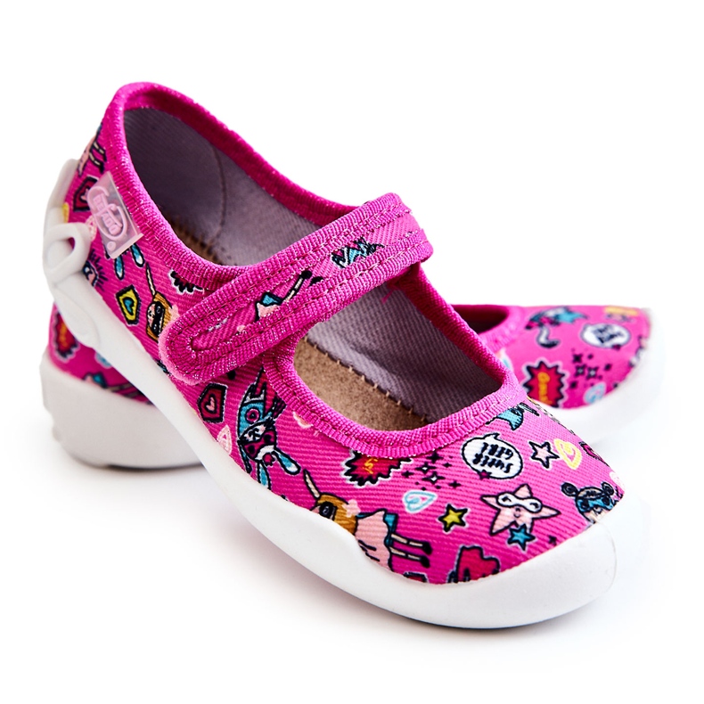 BEFADO S.A. Papuci Balerina Copii Befado Supergirl 114X483 Roz