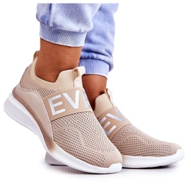 Vinceza Pantofi sport dama Slip-on Bej Lorane