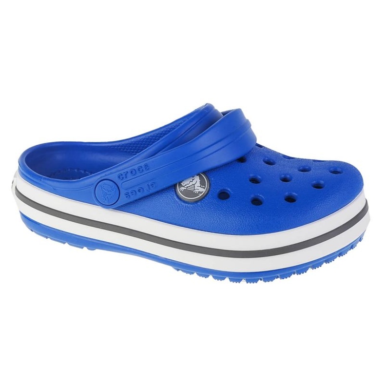 Slapi Crocs Crocband Clog K 207005-4JN albastru