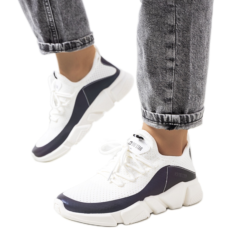 Tenisi albi Big Star FF274A052 Tenisi albi Big Star FF274A052