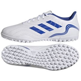 Ghete de fotbal Adidas Copa Sense.4 Tf M GW7389 alb alb