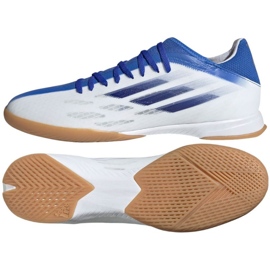 Adidas X SpeedFlow.3 În GW7491 pantofi de fotbal alb-albastru alb