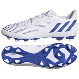 Ghete de fotbal Adidas Predator Edge.4 FxG M GW2356 alb alb Ghete de fotbal Adidas Predator Edge.4 FxG M GW2356 alb alb
