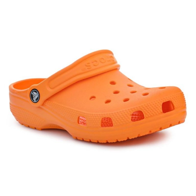 Saboți Crocs Classic pentru copii 206991-83A portocale
