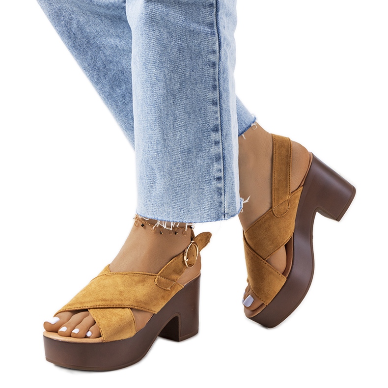 Sandale maro Chapel Sandale maro Chapel