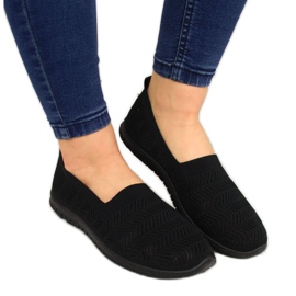 Tenisi negri ajurati se strecoară pe Filippo W PAW219A negru