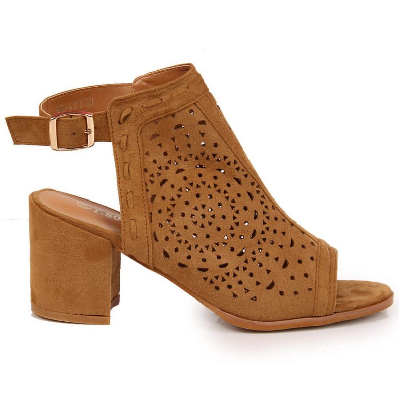 Sandale ajurate T.Sokolski W SCA160 camel maro