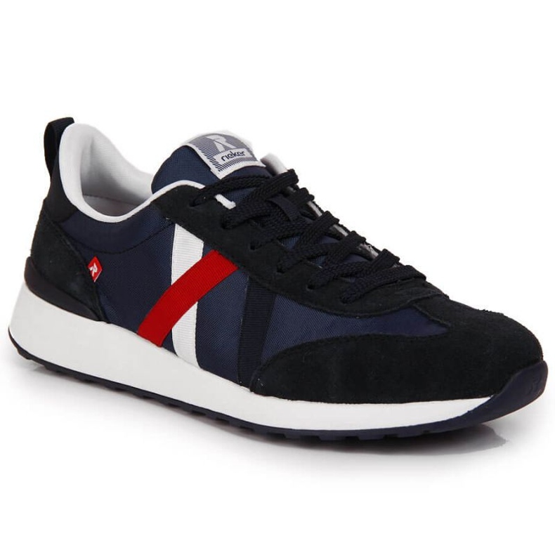 Pantofi sport casual Rieker M RKR539 bleumarin albastru