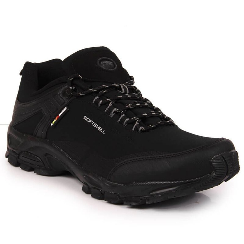 Pantofi de trekking American Club M AM885 negri negru