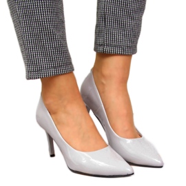 Pompe pe toc lacuit Juma gri