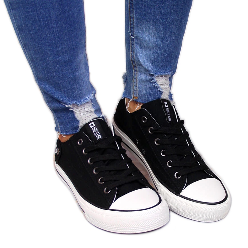 Pantofi sport negri Big Star DD274338 negru