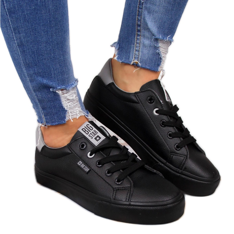 Pantofi sport negri Big Star EE274314 negru