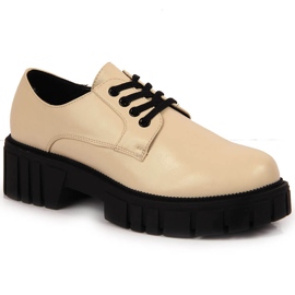 Pantofi de dama pe platforma bej Laura La.Fi Pantofi de dama pe platforma bej Laura La.Fi